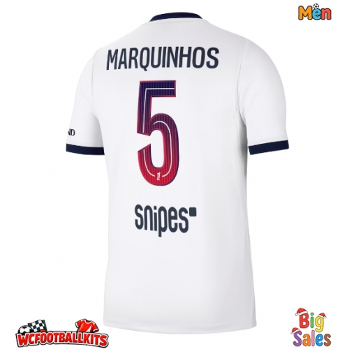 Paris Saint-Germain Marquinhos #5 Replica Away Stadium Shirt 2026-27 Short Sleeve